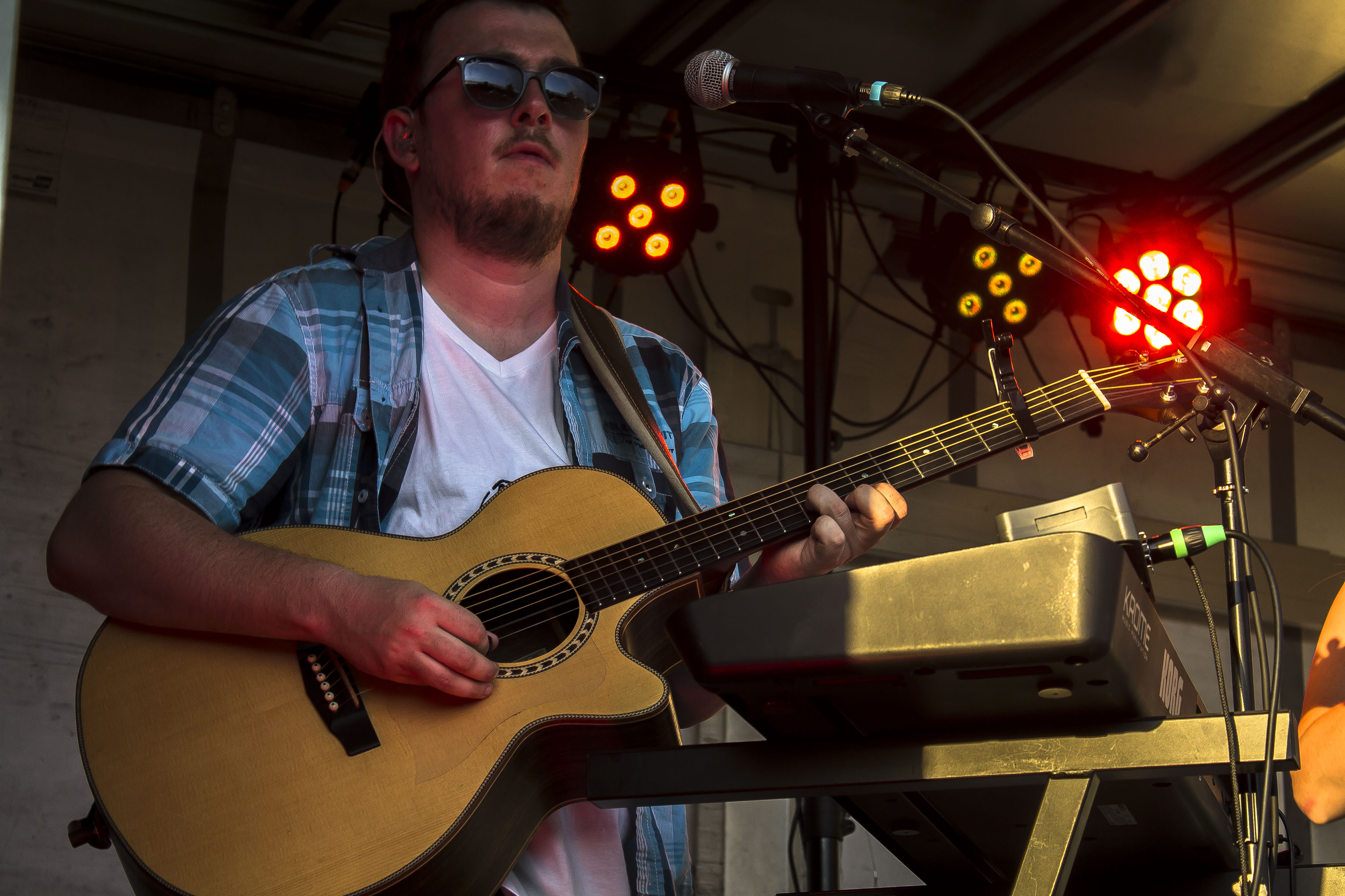 Alex guitare lumière